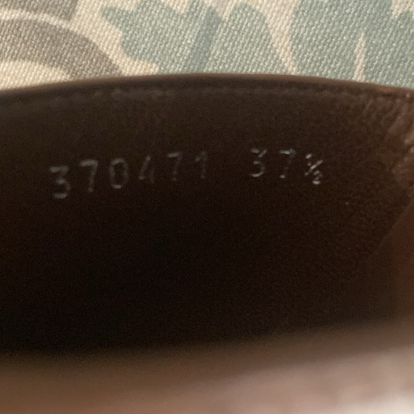 Gucci, Morena, Leather Platform - Size IT 37.5, US 7.5 - Picture 10 of 13